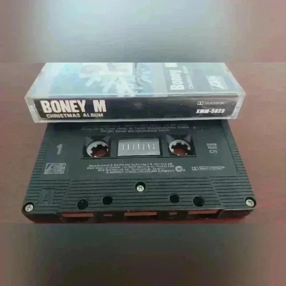 Boney M Christmas Album 1981 Cassette Tape - Picture 3 of 4
